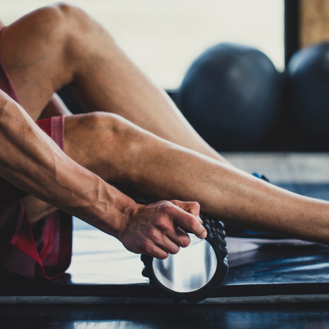 Foamroller - Compact met Noppenprofiel voor Zelfmassage