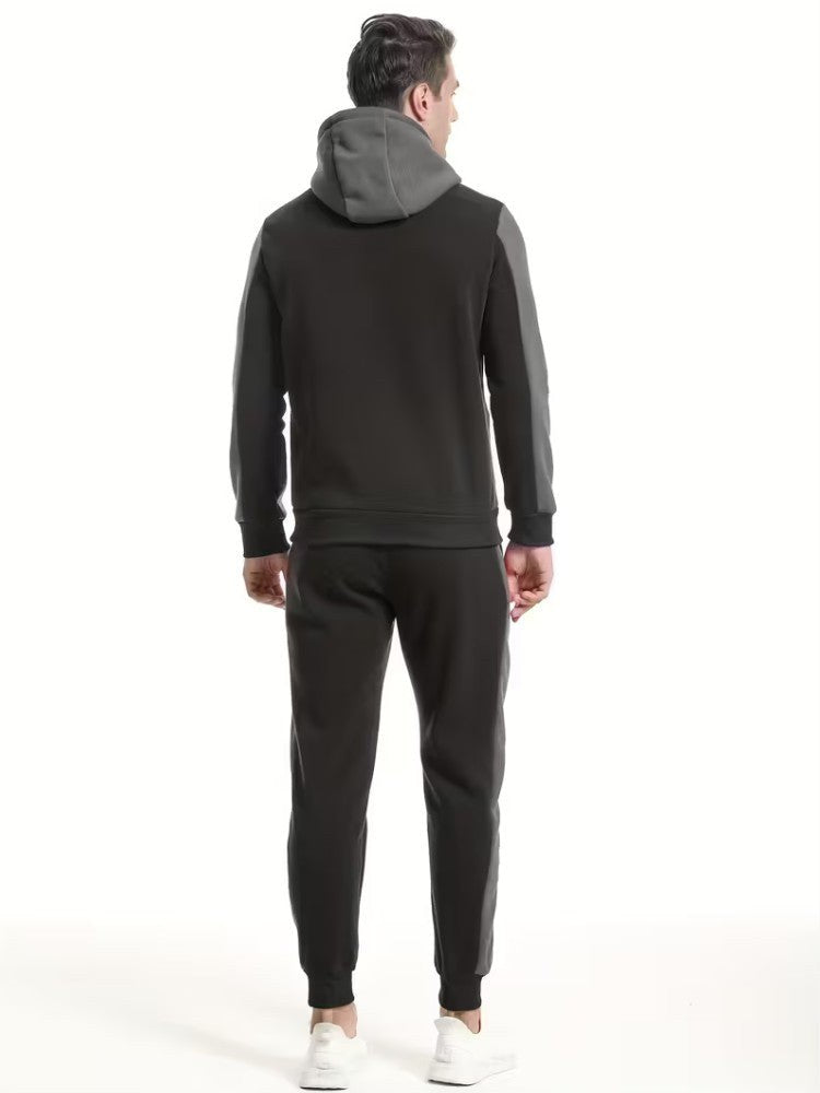 Trainingspak Heren - Vest met Capuchon en Bijpassende Joggingbroek