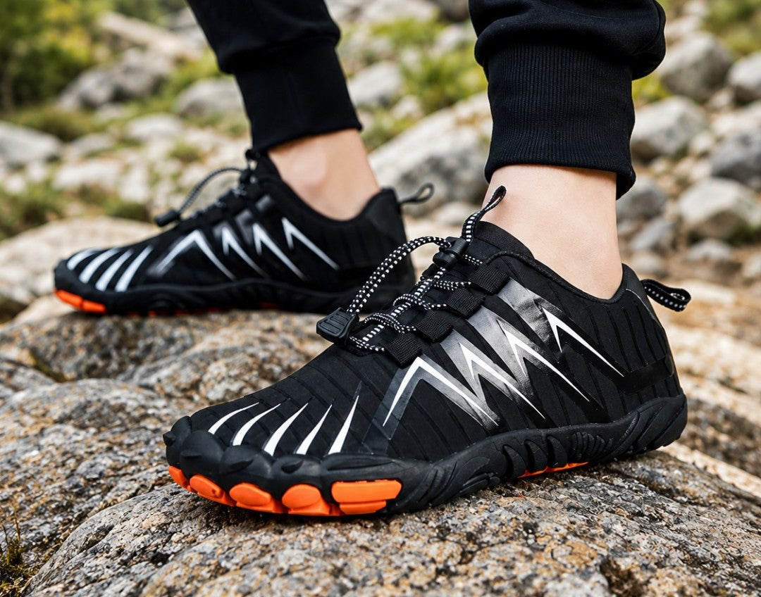 Barefoot Schoenen - Brede Teenbox met Rubberen Profielzool