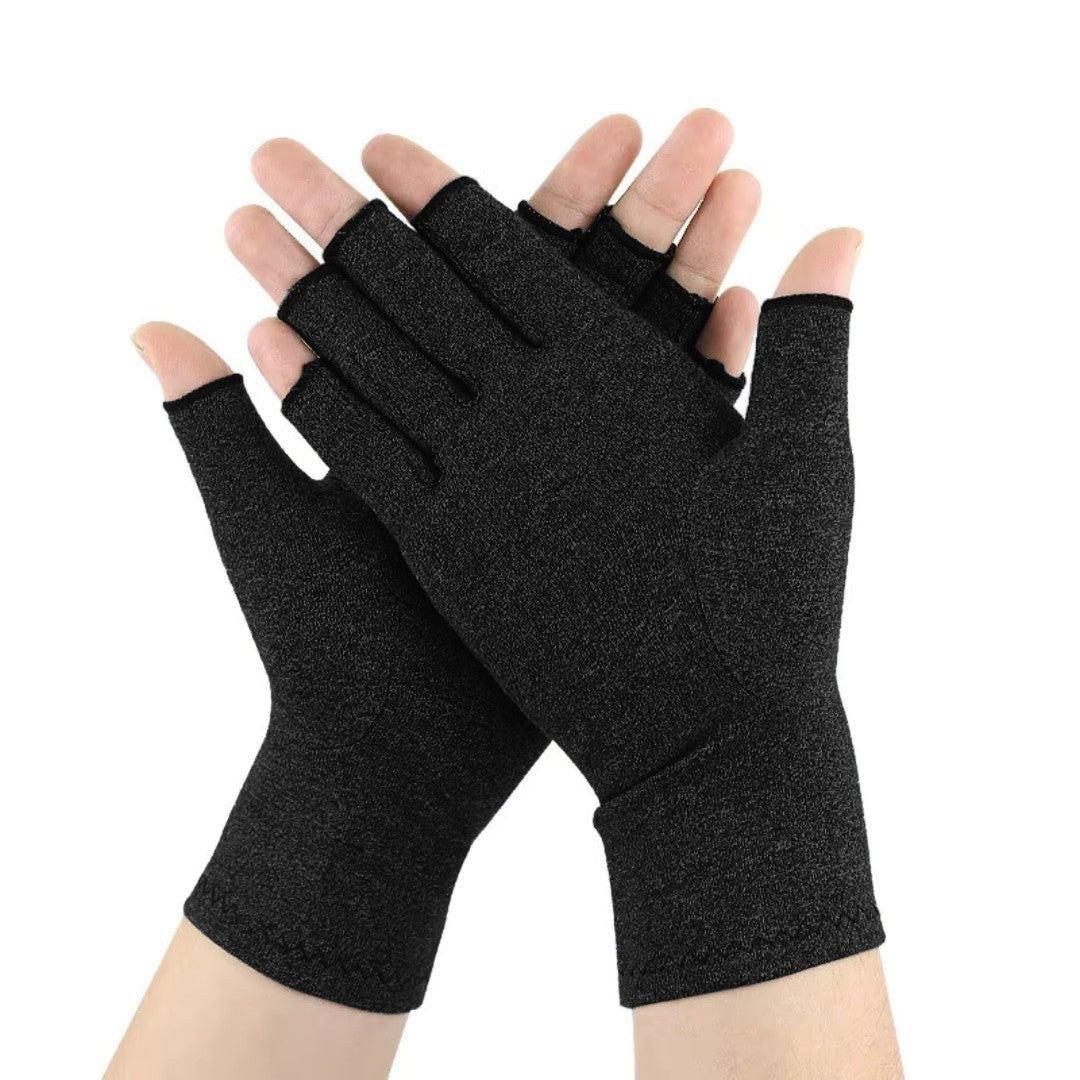 Compressiehandschoenen - Vingerloos van Rekbaar Katoen