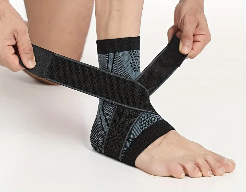 Enkelbrace - Compressie met Verstelbare Band voor Links en Rechts