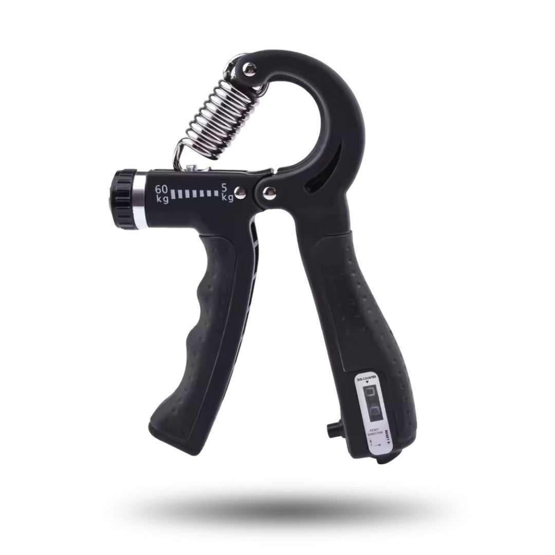 Handtrainer - Set van 5 met Verstelbare Handknijper en Vingertrainer