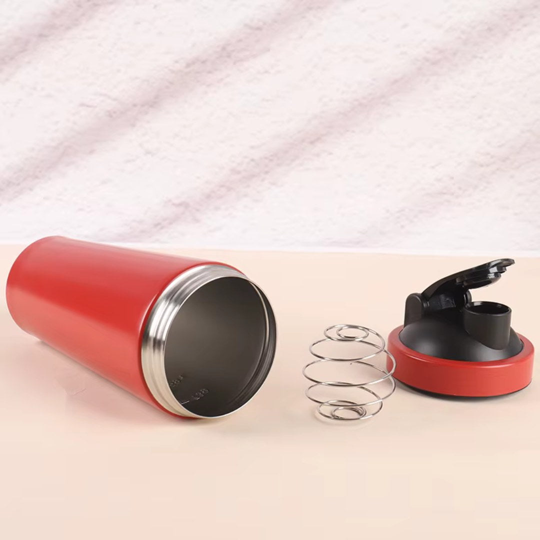 Shaker - Stalen Mixbeker van 750 ml met Garde