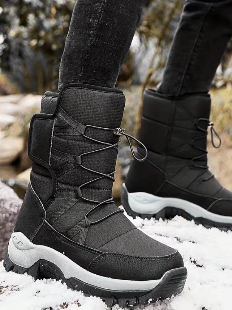 Snowboots Heren - Gevoerd en Waterdicht met Antislipzool