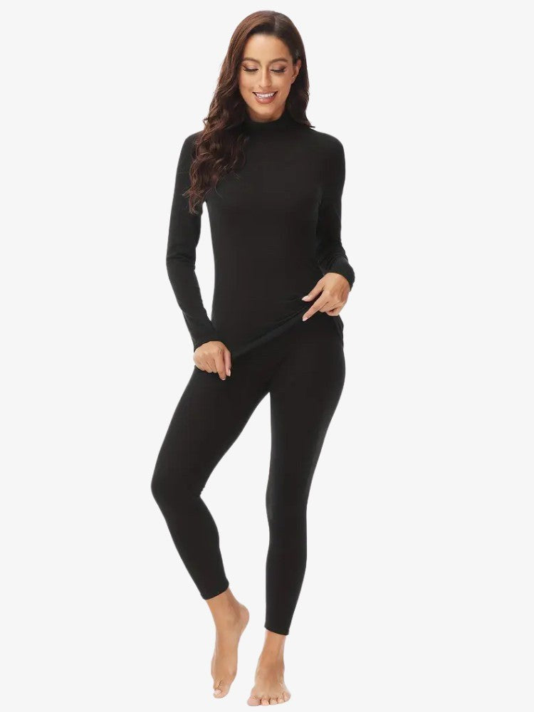 Thermo Ondergoed Dames - Shirt en Legging met Fleece Binnenkant